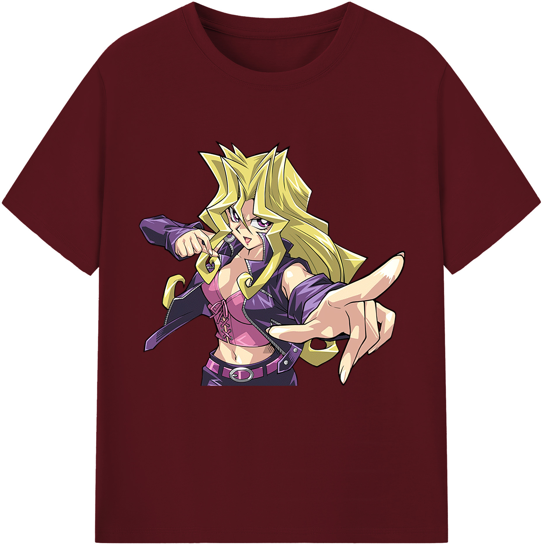（画像用） 遊☆戯☆王 Yu-Gi-Oh! 綿100％半袖Tシャツ（フロントプリント）